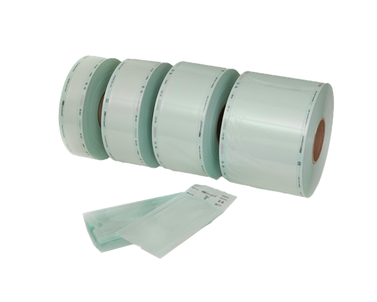 Rouleaux de papier médical - Film tubulaire en papier médical Audion pour emballage médical. Ce laminé en rouleau est composé papier et de film, afin que le contenu de chaque sachet soit clairement visible. Convient pour la stérilisation à la vapeur.